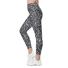 Load image into Gallery viewer, Spotted Eagle Ray Pocket Leggings made from recycled fabric