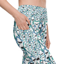 Load image into Gallery viewer, Happiest Sharks Pocket Leggings (XS - 6X)