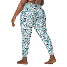 Load image into Gallery viewer, Happiest Sharks Pocket Leggings (2XS - 6X)