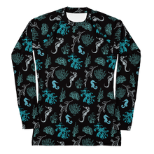 Load image into Gallery viewer, Plus Size Rash Guard Seahorse and Sea Dragon
