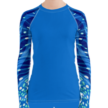 Load image into Gallery viewer, Pop Style Whale Shark Rash Guard by Scuba Sisters