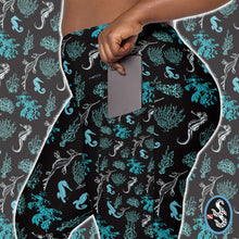 Load image into Gallery viewer, Salty Seahorse and Sea Dragon Pocket Leggings (XS - 6X)