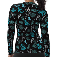 Load image into Gallery viewer, Sea Horse Rash Guard Women