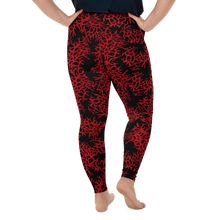 Load image into Gallery viewer, Women's Sea Fan Scuba Diving Leggings by Scuba Sisters