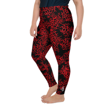 Load image into Gallery viewer, Women's Sea Fan Scuba Diving Leggings by Scuba Sisters