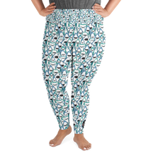 Load image into Gallery viewer, Happiest Sharks Plus Size Leggings