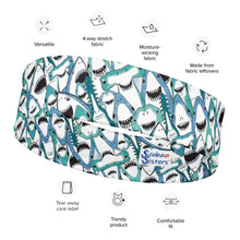 Load image into Gallery viewer, Happiest Sharks Headband