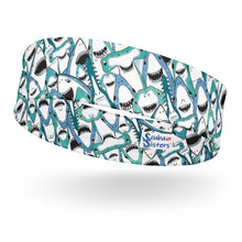 Load image into Gallery viewer, Happiest Sharks Headband