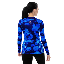Load image into Gallery viewer, Jellyfish Bloom Whirl Women's Rash Guard
