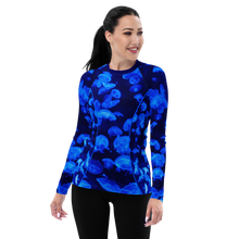 Load image into Gallery viewer, Jellyfish Bloom Whirl Women's Rash Guard