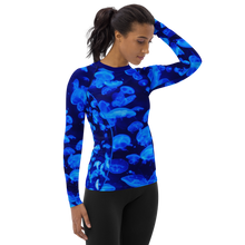 Load image into Gallery viewer, Jellyfish Bloom Whirl Women's Rash Guard
