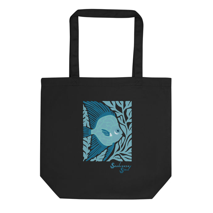Fish One Eco Tote Bag ~ Seabreeze Soul