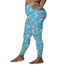 Load image into Gallery viewer, Happiest Ocean Pocket Leggings (XS - 6X)