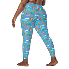 Load image into Gallery viewer, Happiest Ocean Pocket Leggings (XS - 6X)