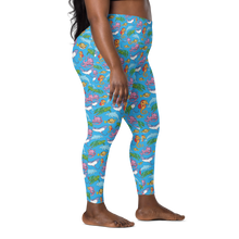 Load image into Gallery viewer, Happiest Ocean Pocket Leggings (XS - 6X)