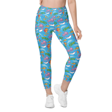 Load image into Gallery viewer, Happiest Ocean Pocket Leggings (XS - 6X)
