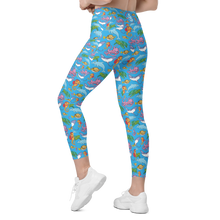 Load image into Gallery viewer, Happiest Ocean Pocket Leggings (XS - 6X)