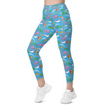 Load image into Gallery viewer, Happiest Ocean Pocket Leggings (XS - 6X)