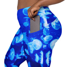 Load image into Gallery viewer, Jellyfish Bloom Pocket Leggings (XS - 6X)