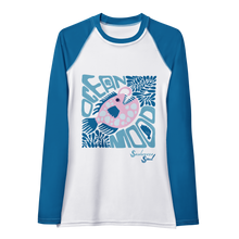 Load image into Gallery viewer, Ocean Mood Women's Rash Guard ~ Seabreeze Soul