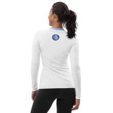 Load image into Gallery viewer, Swirly Fish Buddies Women's Rash Guard