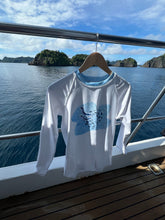 Load image into Gallery viewer, Swirly Fish Buddies Women's Rash Guard