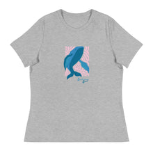 Load image into Gallery viewer, Wise Whale Women's Relaxed Tee ~ Seabreeze Soul