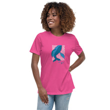 Load image into Gallery viewer, Wise Whale Women's Relaxed Tee ~ Seabreeze Soul