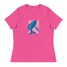 Load image into Gallery viewer, Wise Whale Women's Relaxed Tee ~ Seabreeze Soul