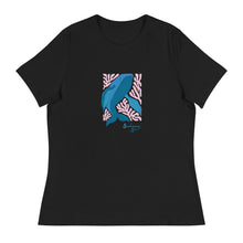 Load image into Gallery viewer, Wise Whale Women's Relaxed Tee ~ Seabreeze Soul