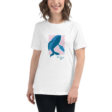 Load image into Gallery viewer, Wise Whale Women's Relaxed Tee ~ Seabreeze Soul