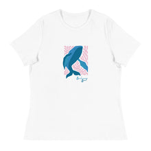 Load image into Gallery viewer, Wise Whale Women's Relaxed Tee ~ Seabreeze Soul
