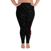 Load image into Gallery viewer, Dive Like a Girl Plus Size Leggings - Scuba Sisters Diving Apparel