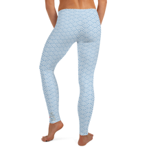 Load image into Gallery viewer, Fish Scale Mermaid Scuba Diving Leggings