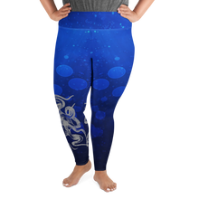 Load image into Gallery viewer, Octopus Hug Plus Size Leggings - Scuba Sisters Diving Apparel