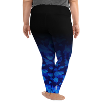 Load image into Gallery viewer, Jellyfish Bloom Plus Size Leggings - Scuba Sisters Diving Apparel