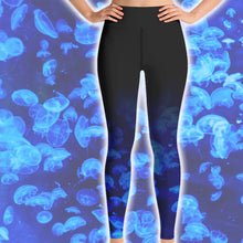 Load image into Gallery viewer, Jellyfish Scuba Diving Leggings by Scuba Sisters