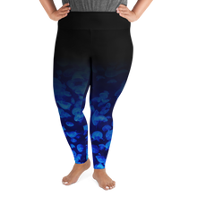 Load image into Gallery viewer, Jellyfish Bloom Plus Size Leggings - Scuba Sisters Diving Apparel