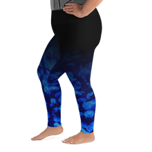 Load image into Gallery viewer, Jellyfish Bloom Plus Size Leggings - Scuba Sisters Diving Apparel