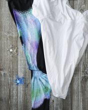 Load image into Gallery viewer, Shimmering Mermaid Tail Leggings - Scuba Sisters Diving Apparel