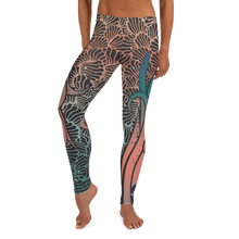 Load image into Gallery viewer, Women's Octopus Scuba Diving Leggings by Scuba Sisters