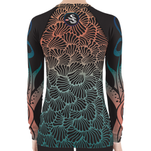 Load image into Gallery viewer, Women's Octopus Free Diving Rash Guard by Scuba Sisters