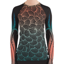 Load image into Gallery viewer, Women's Octopus Scuba Rash Guard by Scuba Sisters