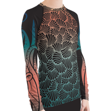 Load image into Gallery viewer, Women's Octopus Rash Guard for Snorkeling by Scuba Sisters