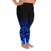 Load image into Gallery viewer, Jellyfish Bloom Plus Size Leggings - Scuba Sisters Diving Apparel