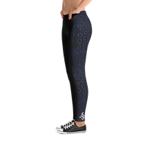 Load image into Gallery viewer, Moonrise Puffer Leggings - Scuba Sisters Diving Apparel