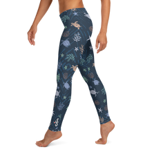 Load image into Gallery viewer, Sea Turtle Leggings by Scuba Sisters