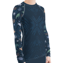 Load image into Gallery viewer, Sea Turtle Rash Guard by Scuba Sisters