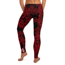 Load image into Gallery viewer, Women's Sea Fan Scuba Diving Leggings by Scuba Sisters