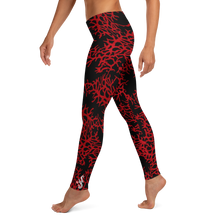 Load image into Gallery viewer, Women's Sea Fan Scuba Diving Leggings by Scuba Sisters